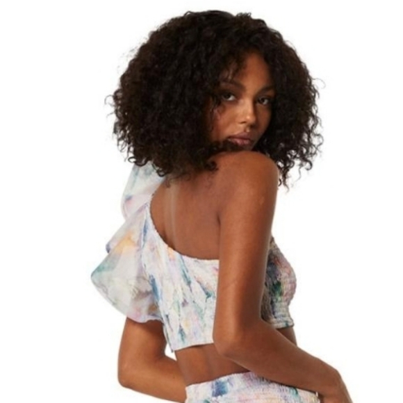 Misa Abstract Watercolor Top - Picture 3 of 8